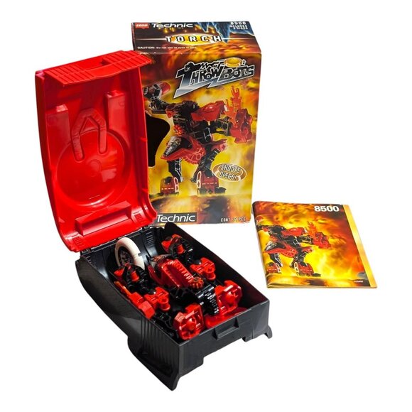 LEGO TECHNIC Torch 8500 Throw Bots Complete Set w/ Box & Instructions GOOD - Picture 2 of 10